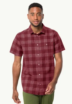 Jack Wolfskin Highlands Shirt M|Heren Lifestyle|Overhemden