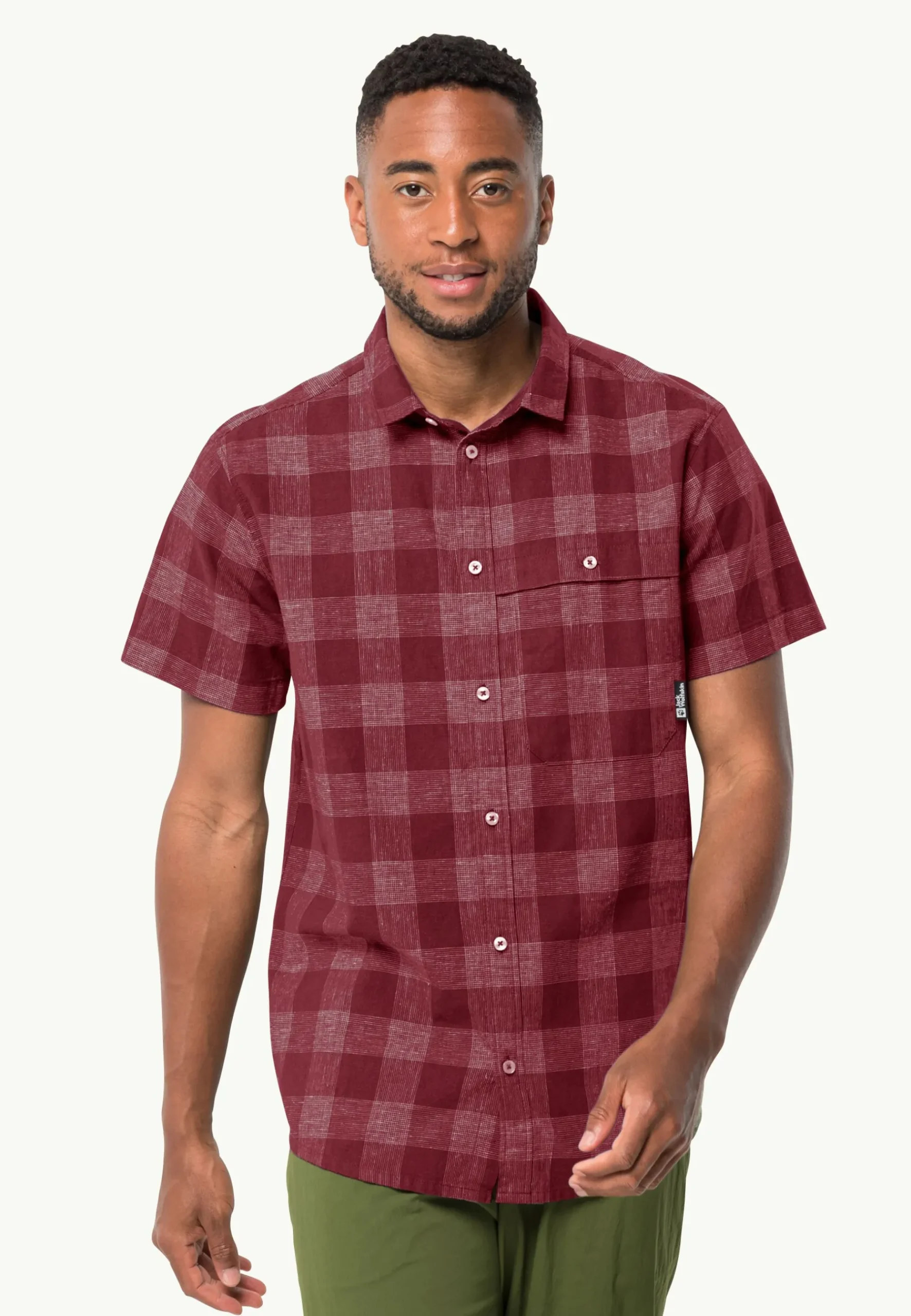 Jack Wolfskin Highlands Shirt M|Heren Lifestyle|Overhemden