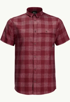 Jack Wolfskin Highlands Shirt M|Heren Lifestyle|Overhemden