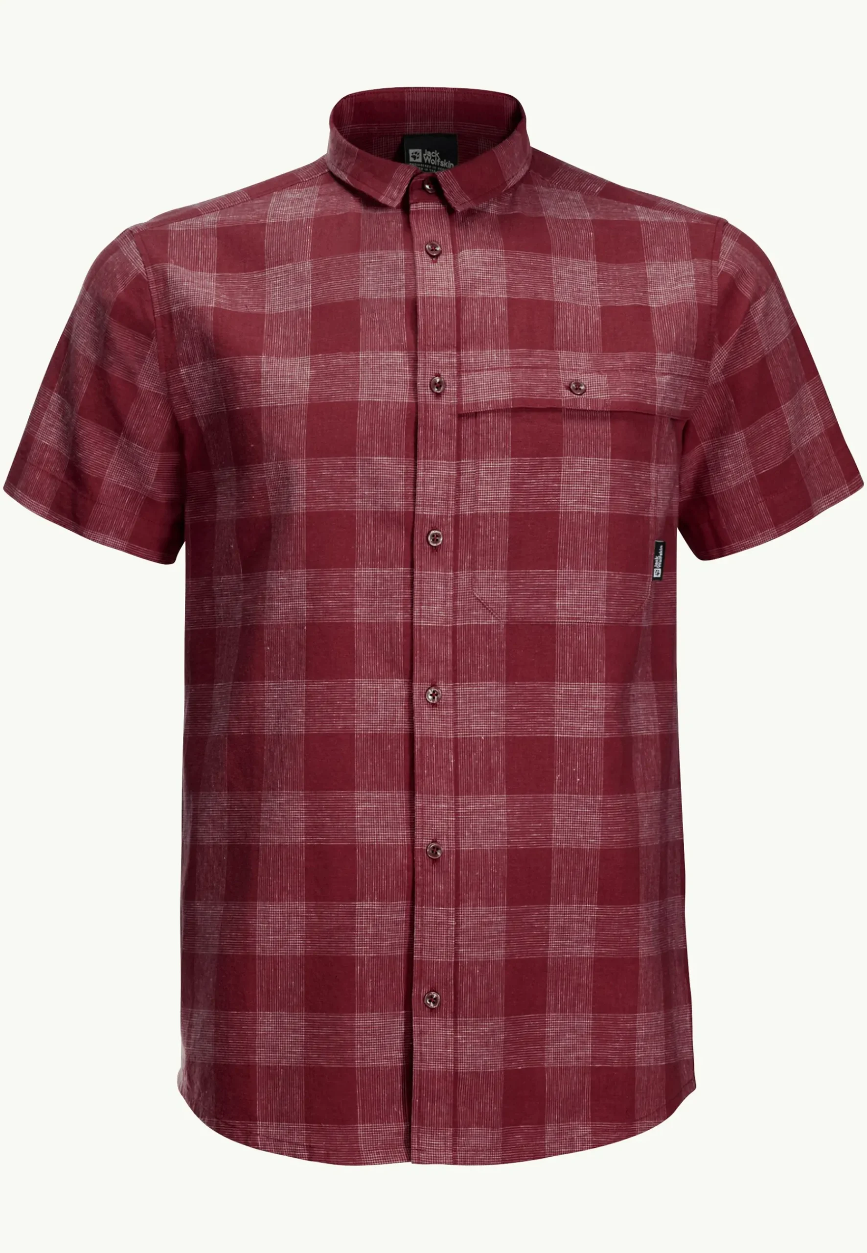 Jack Wolfskin Highlands Shirt M|Heren Lifestyle|Overhemden