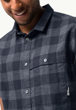 Jack Wolfskin Highlands Shirt M|Heren Lifestyle|Overhemden