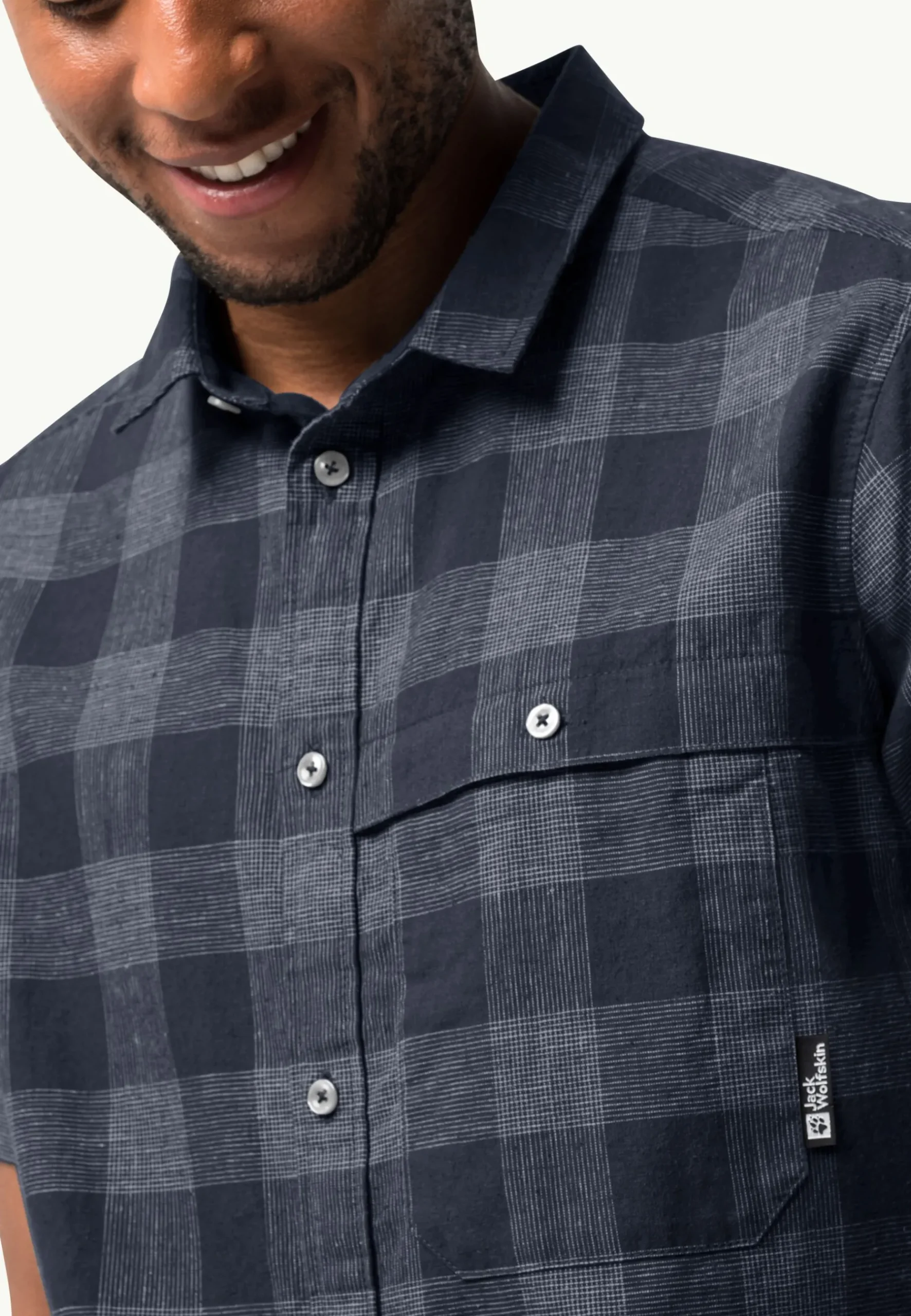 Jack Wolfskin Highlands Shirt M|Heren Lifestyle|Overhemden