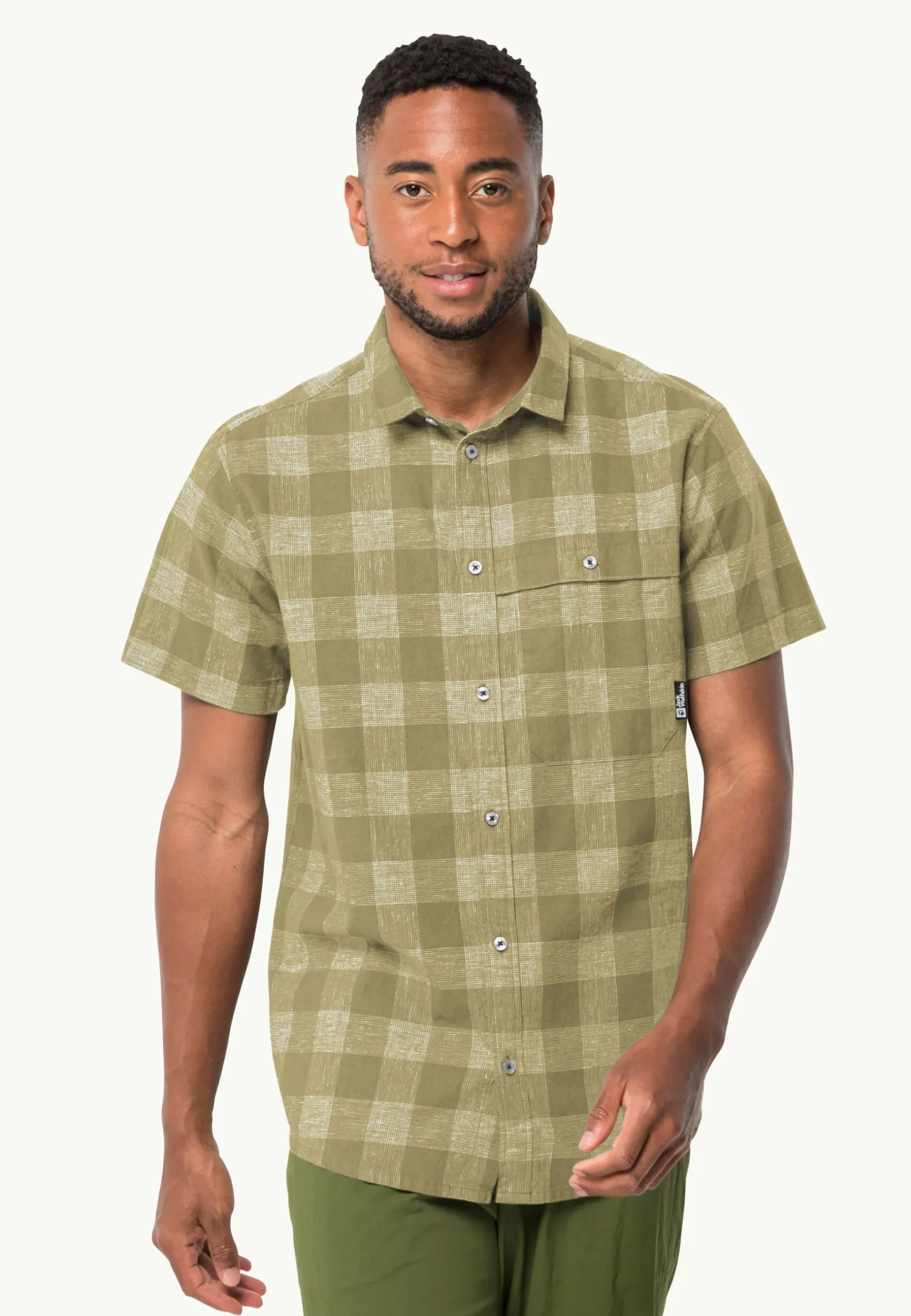 Jack Wolfskin Highlands Shirt M|Heren Lifestyle|Overhemden