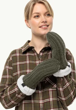Jack Wolfskin Highloft Knit Mitten W|DAMES Lifestyle|Handschoenen