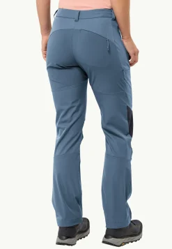 Jack Wolfskin Hiking Alpine Pants W|DAMES Wandelen|Softshellbroeken