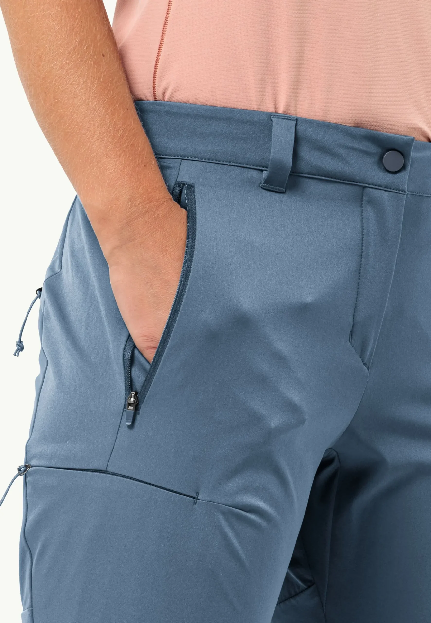 Jack Wolfskin Hiking Alpine Pants W|DAMES Wandelen|Softshellbroeken