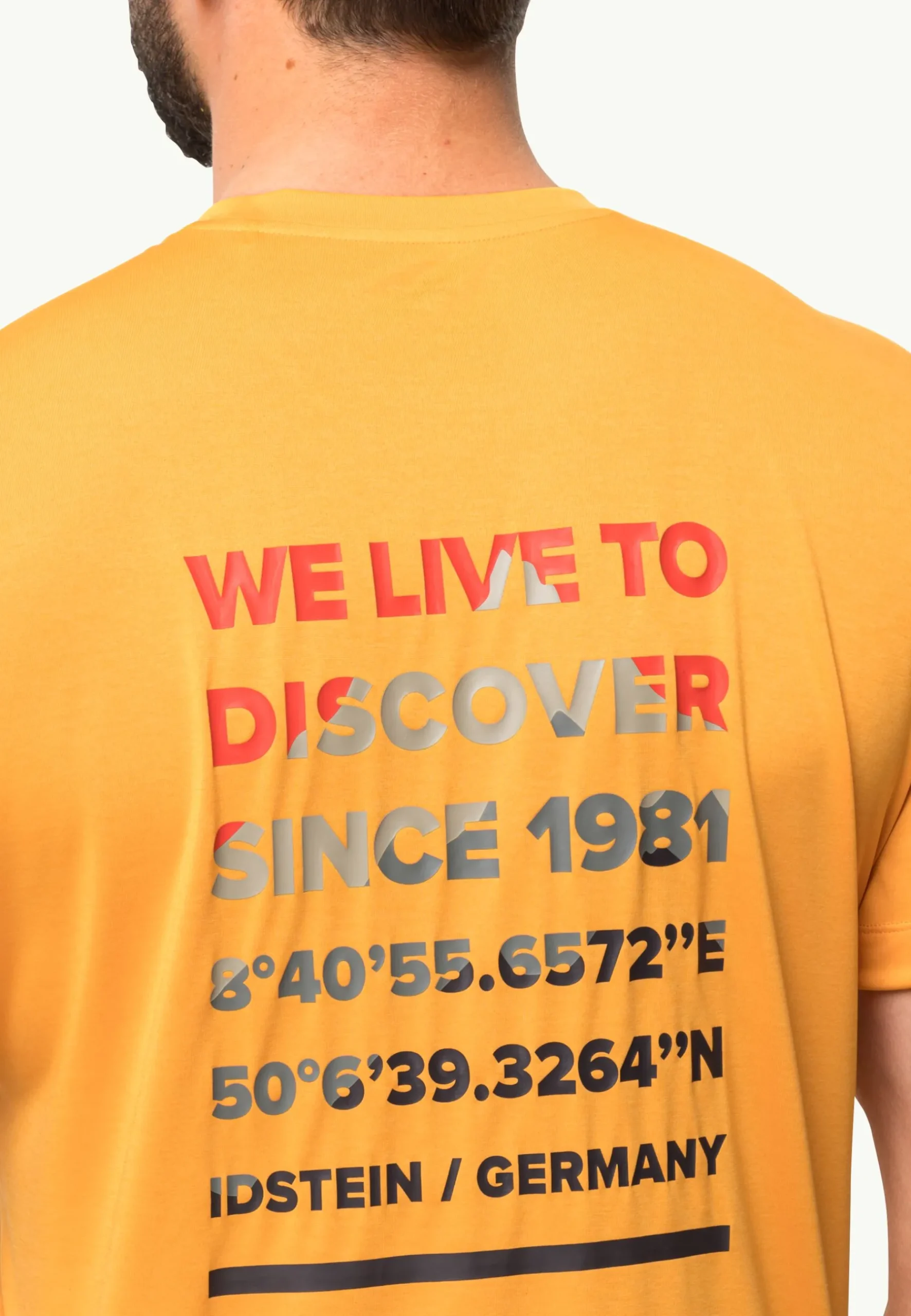 Jack Wolfskin Hiking S/s T M|Heren Wandelen|Functionele Shirts