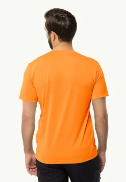 Jack Wolfskin Hiking S/s T M|Heren Wandelen|Functionele Shirts