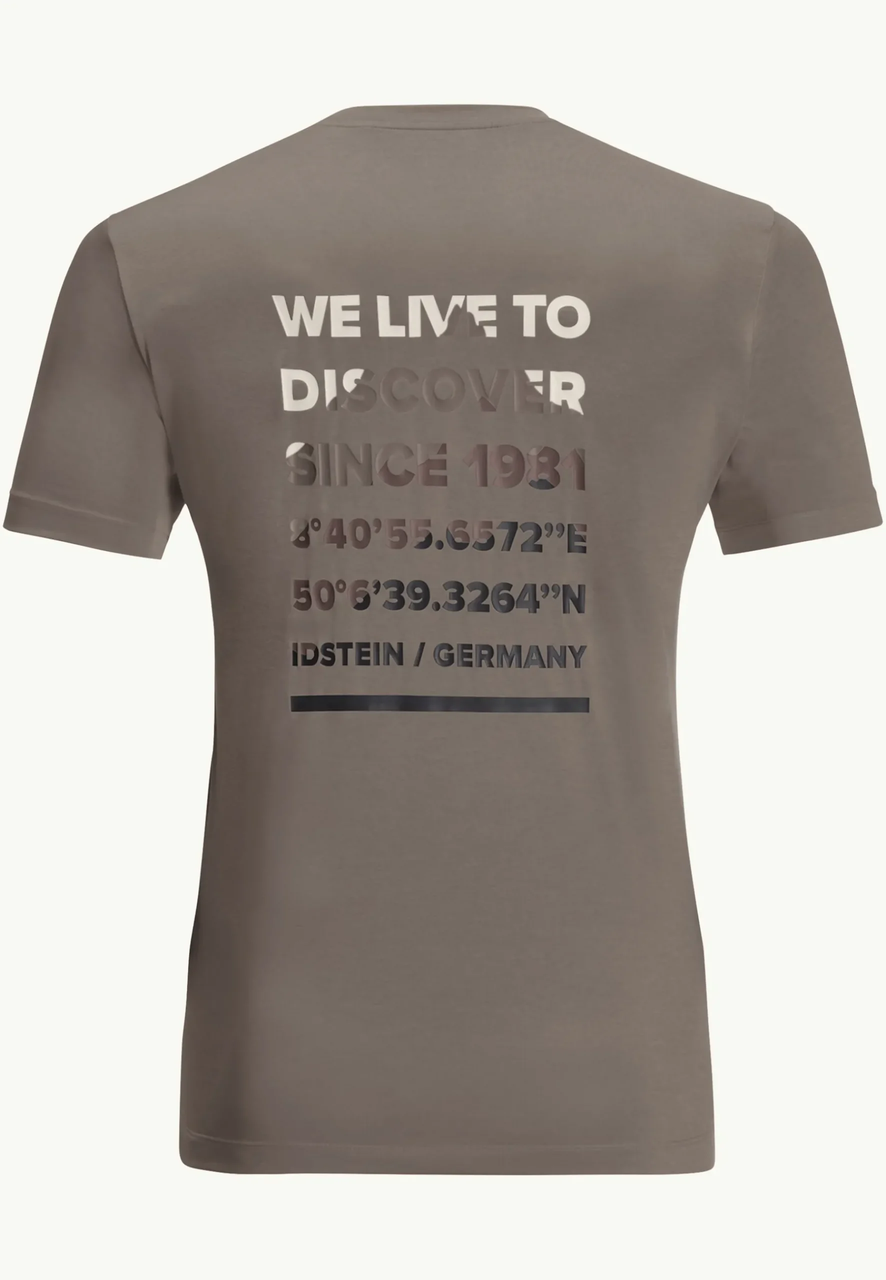 Jack Wolfskin Hiking S/s T M|Heren Wandelen|Functionele Shirts