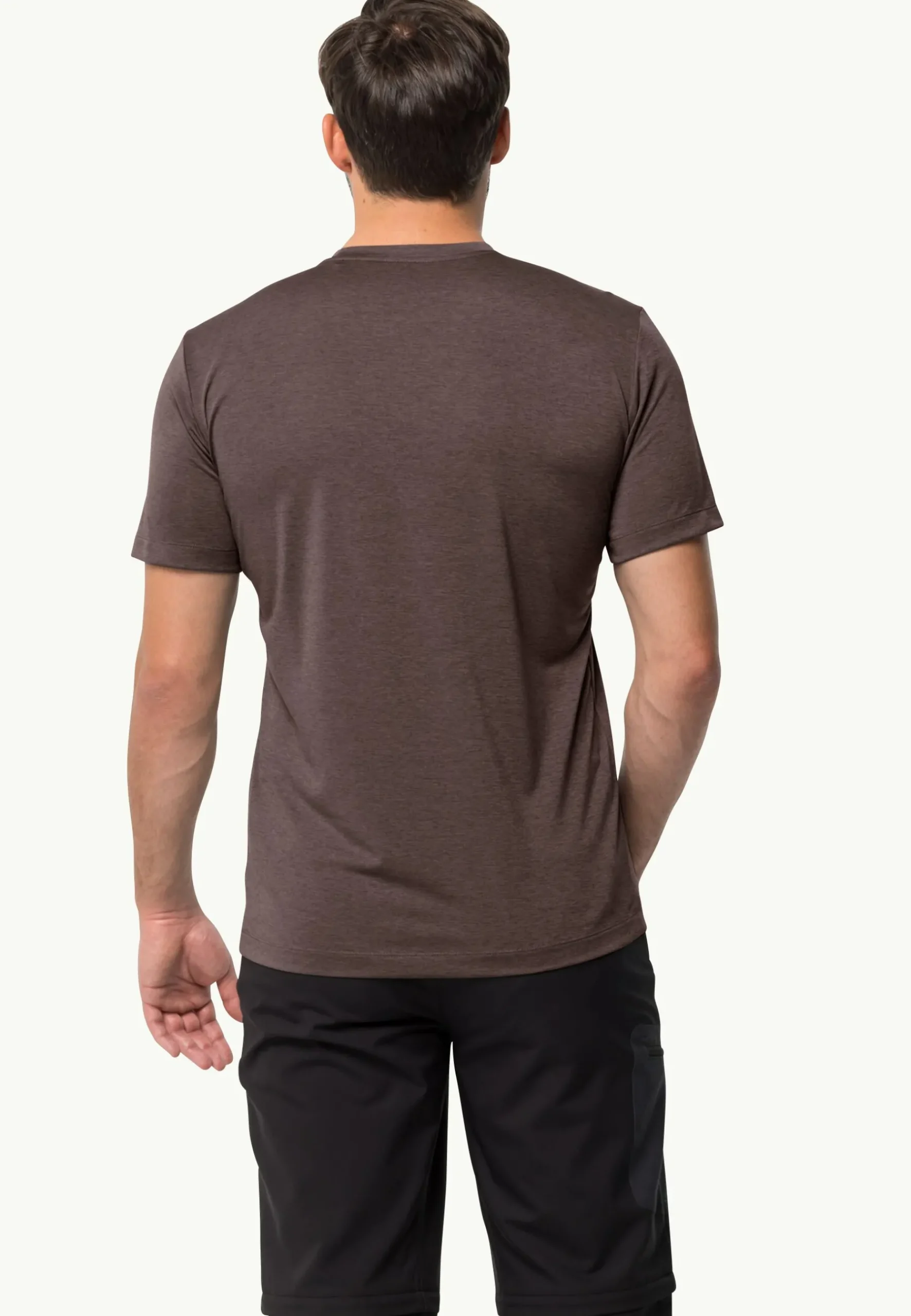 Jack Wolfskin Hiking S/s T M|Heren Wandelen|Functionele Shirts