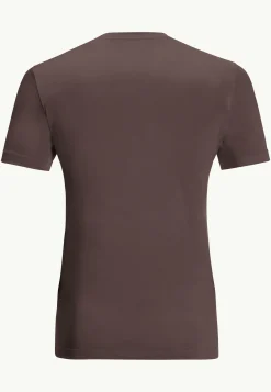 Jack Wolfskin Hiking S/s T M|Heren Wandelen|Functionele Shirts