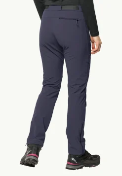 Jack Wolfskin Holdsteig Pants W|DAMES Wandelen|Softshellbroeken