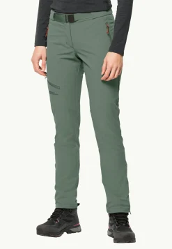Jack Wolfskin Holdsteig Pants W|DAMES Wandelen|Softshellbroeken