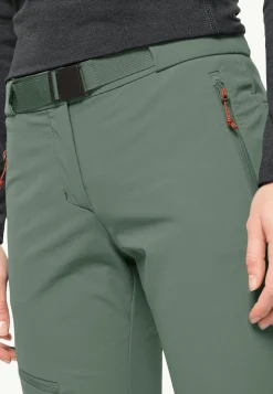 Jack Wolfskin Holdsteig Pants W|DAMES Wandelen|Softshellbroeken