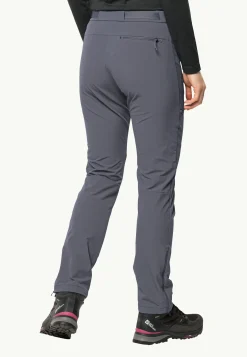 Jack Wolfskin Holdsteig Pants W|DAMES Wandelen|Softshellbroeken