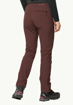 Jack Wolfskin Holdsteig Pants W|DAMES Wandelen|Softshellbroeken