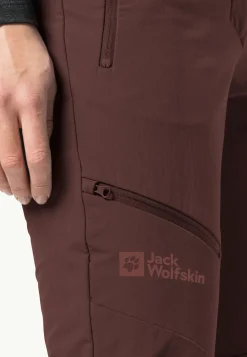 Jack Wolfskin Holdsteig Pants W|DAMES Wandelen|Softshellbroeken