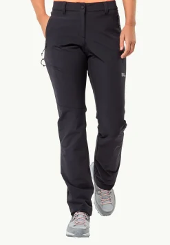 Jack Wolfskin Holdsteig Pants W|DAMES Wandelen|Softshellbroeken