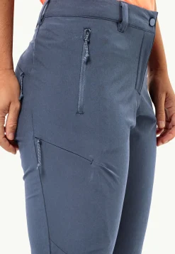 Jack Wolfskin Holdsteig Pants W|DAMES Wandelen|Softshellbroeken