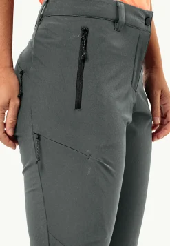 Jack Wolfskin Holdsteig Pants W|DAMES Wandelen|Softshellbroeken