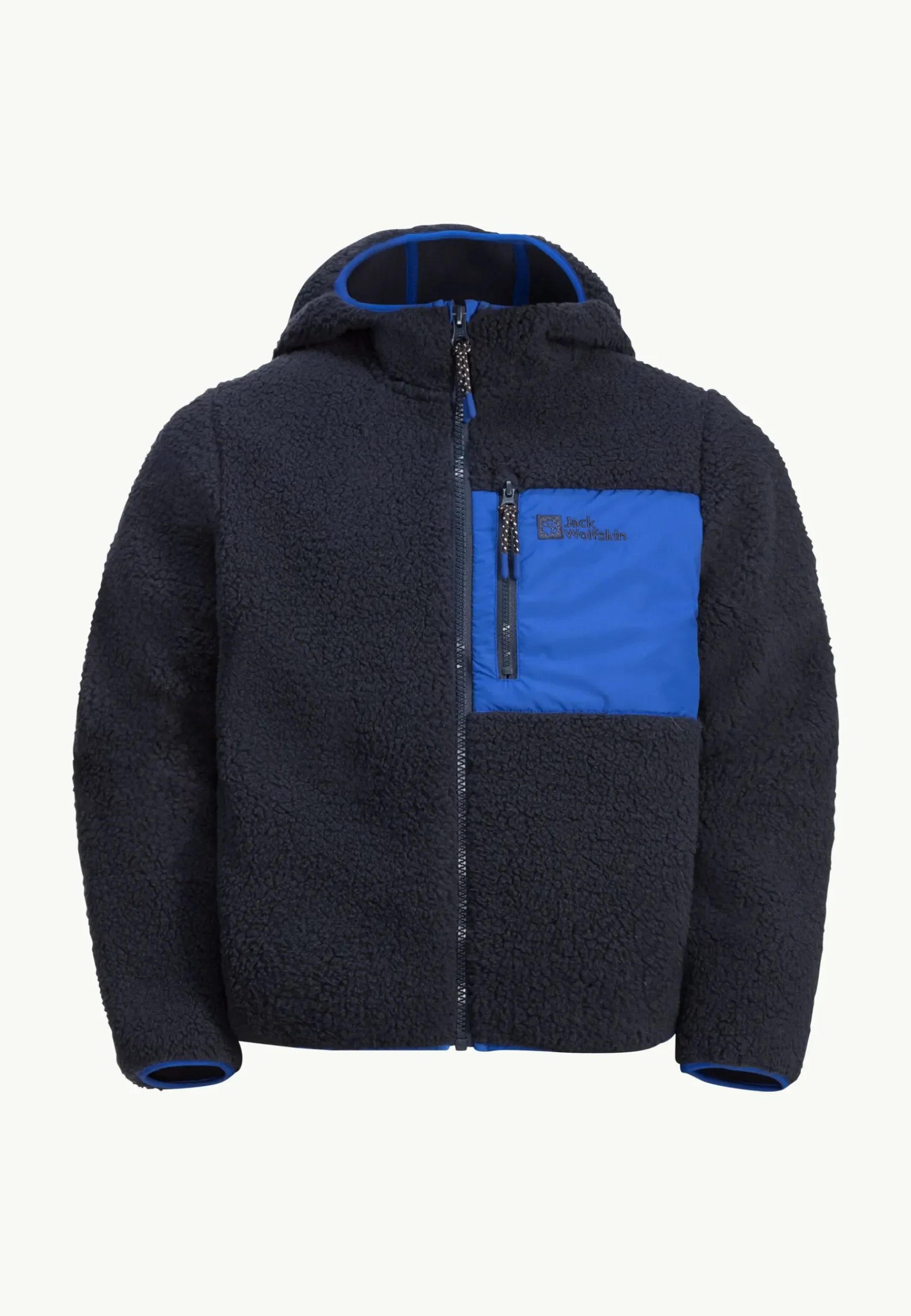 Jack Wolfskin Ice Curl Hood Jacket K|Kinderen Voor- En Najaarsjacks/-Jassen|Fleece