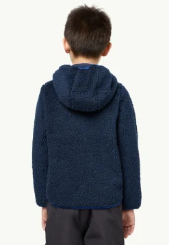 Jack Wolfskin Ice Curl Hood Jacket K|Kinderen Voor- En Najaarsjacks/-Jassen|Fleece