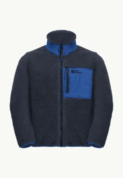 Jack Wolfskin Ice Curl Jacket K|Kinderen Voor- En Najaarsjacks/-Jassen|Fleece