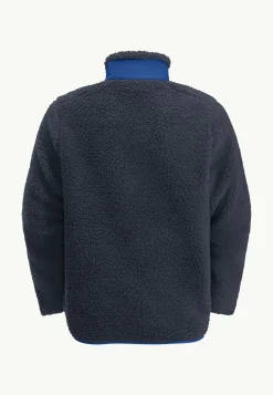 Jack Wolfskin Ice Curl Jacket K|Kinderen Voor- En Najaarsjacks/-Jassen|Fleece