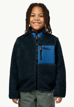 Jack Wolfskin Ice Curl Jacket K|Kinderen Voor- En Najaarsjacks/-Jassen|Fleece