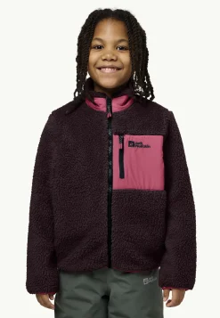 Jack Wolfskin Ice Curl Jacket K|Kinderen Voor- En Najaarsjacks/-Jassen|Fleece