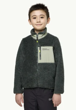 Jack Wolfskin Ice Curl Jacket K|Kinderen Voor- En Najaarsjacks/-Jassen|Fleece