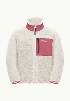 Jack Wolfskin Ice Curl Jacket K|Kinderen Voor- En Najaarsjacks/-Jassen|Fleece