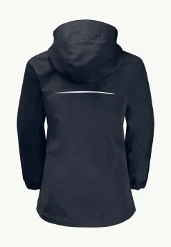 Jack Wolfskin Iceland 3in1 Jacket G|Kinderen Voor- En Najaarsjacks/-Jassen|Winterjacks