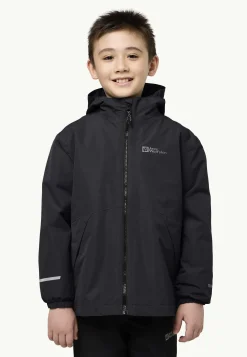 Jack Wolfskin Iceland 3in1 Jacket K|Kinderen Voor- En Najaarsjacks/-Jassen|Winterjacks