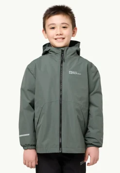 Jack Wolfskin Iceland 3in1 Jacket K|Kinderen Voor- En Najaarsjacks/-Jassen|Winterjacks
