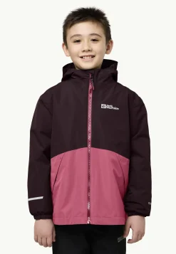 Jack Wolfskin Iceland 3in1 Jacket K|Kinderen Voor- En Najaarsjacks/-Jassen|Winterjacks