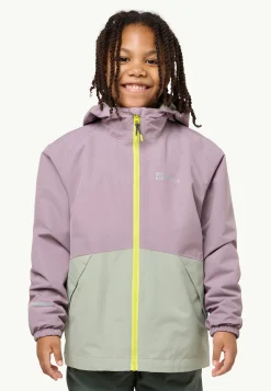 Jack Wolfskin Iceland 3in1 Jacket K|Kinderen Voor- En Najaarsjacks/-Jassen|Winterjacks