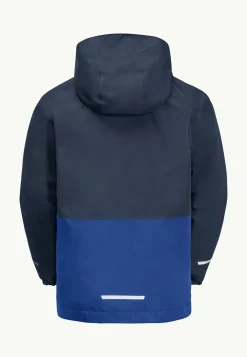 Jack Wolfskin Iceland 3in1 Jacket K|Kinderen Voor- En Najaarsjacks/-Jassen|Winterjacks