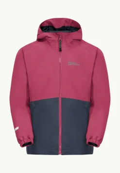 Jack Wolfskin Iceland 3in1 Jacket K|Kinderen Voor- En Najaarsjacks/-Jassen|Winterjacks