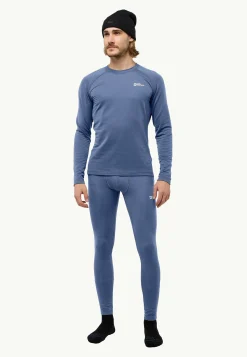 Jack Wolfskin Infinite Warm Ls M|Heren Ski|Functionele Shirts