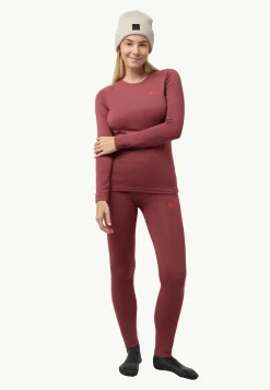 Jack Wolfskin Infinite Warm Ls W|DAMES Ski|Functionele Shirts