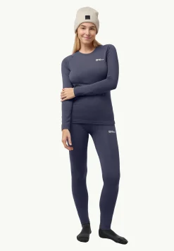 Jack Wolfskin Infinite Warm Ls W|DAMES Ski|Functionele Shirts