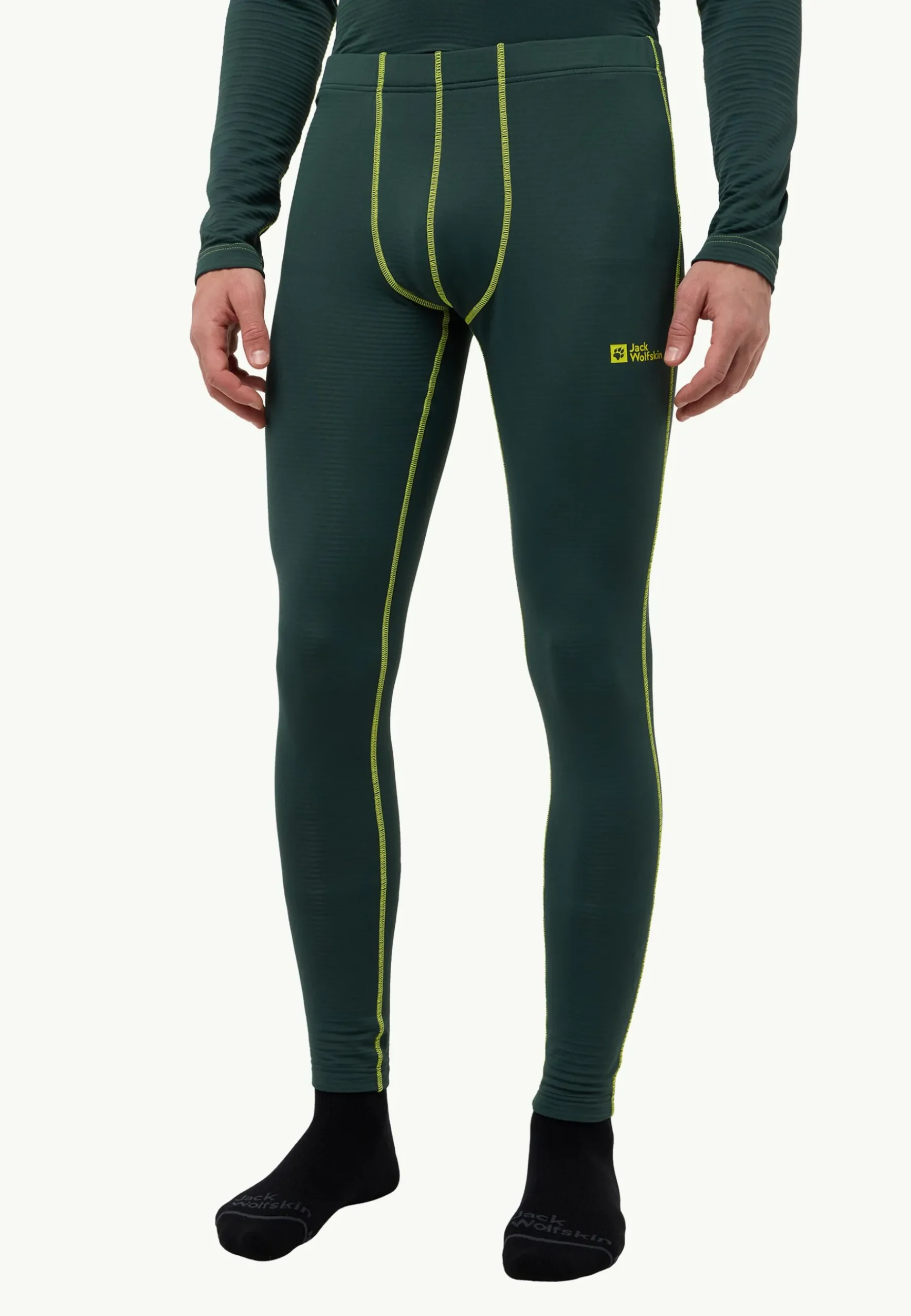 Jack Wolfskin Infinite Warm Pants M|Heren Ski|Functioneel Ondergoed
