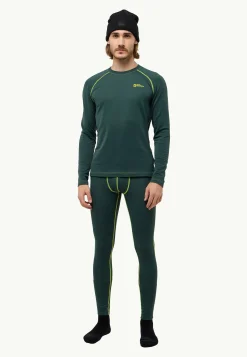 Jack Wolfskin Infinite Warm Pants M|Heren Ski|Functioneel Ondergoed