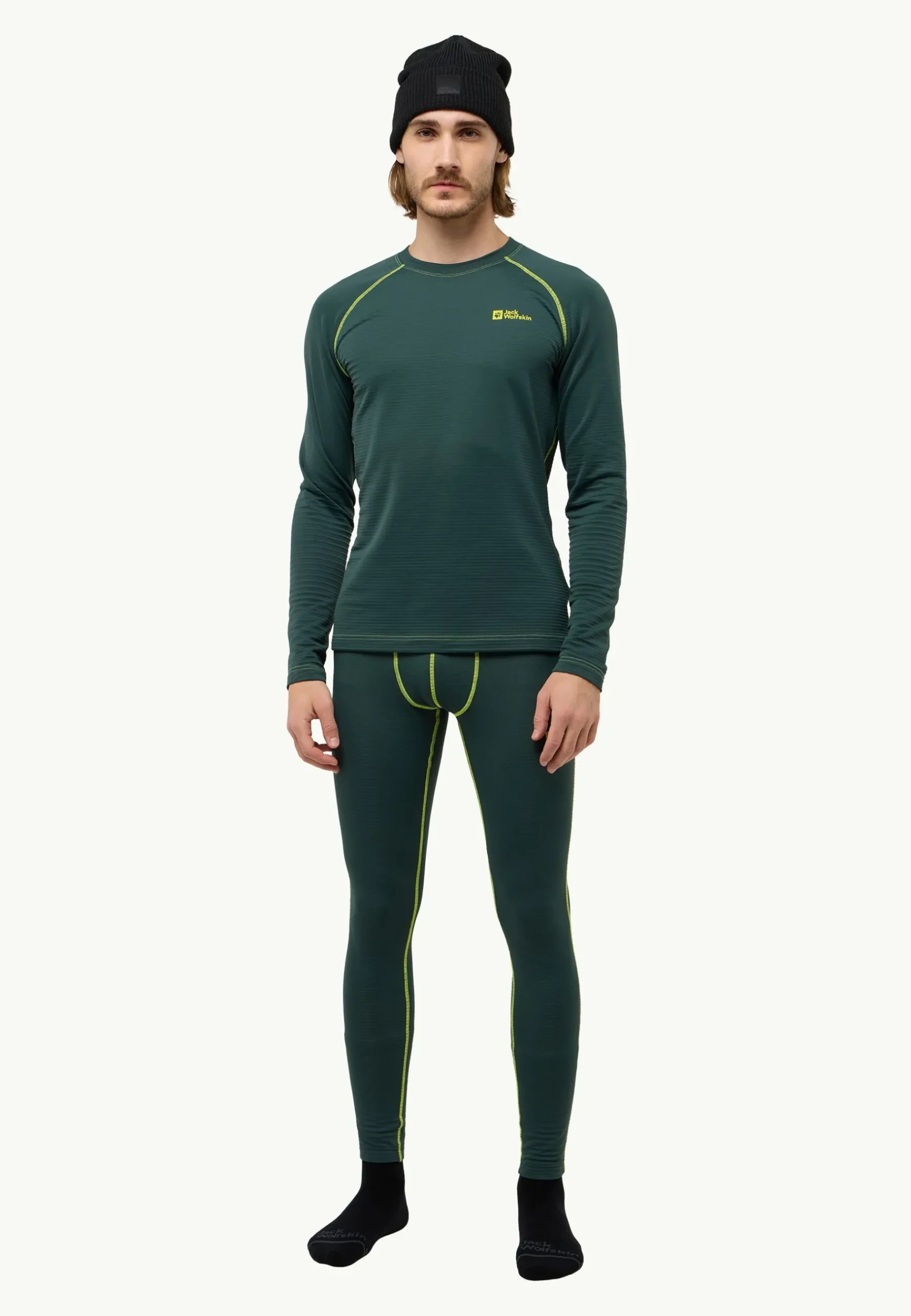 Jack Wolfskin Infinite Warm Pants M|Heren Ski|Functioneel Ondergoed