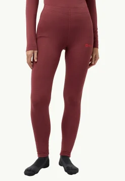 Jack Wolfskin Infinite Warm Pants W|DAMES Ski|Functioneel Ondergoed