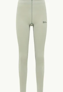Jack Wolfskin Infinite Warm Pants W|DAMES Ski|Functioneel Ondergoed