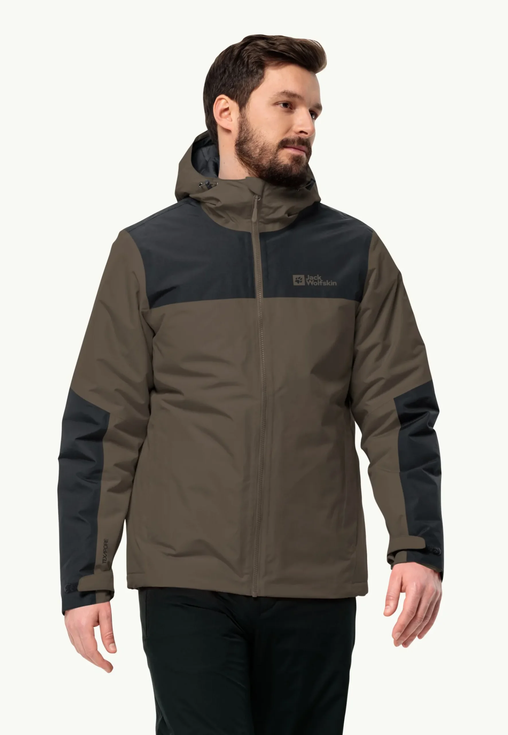 Jack Wolfskin Jasper Ins Jkt M|Heren Wandelen|Voor- En Najaarsjacks/-Jassen