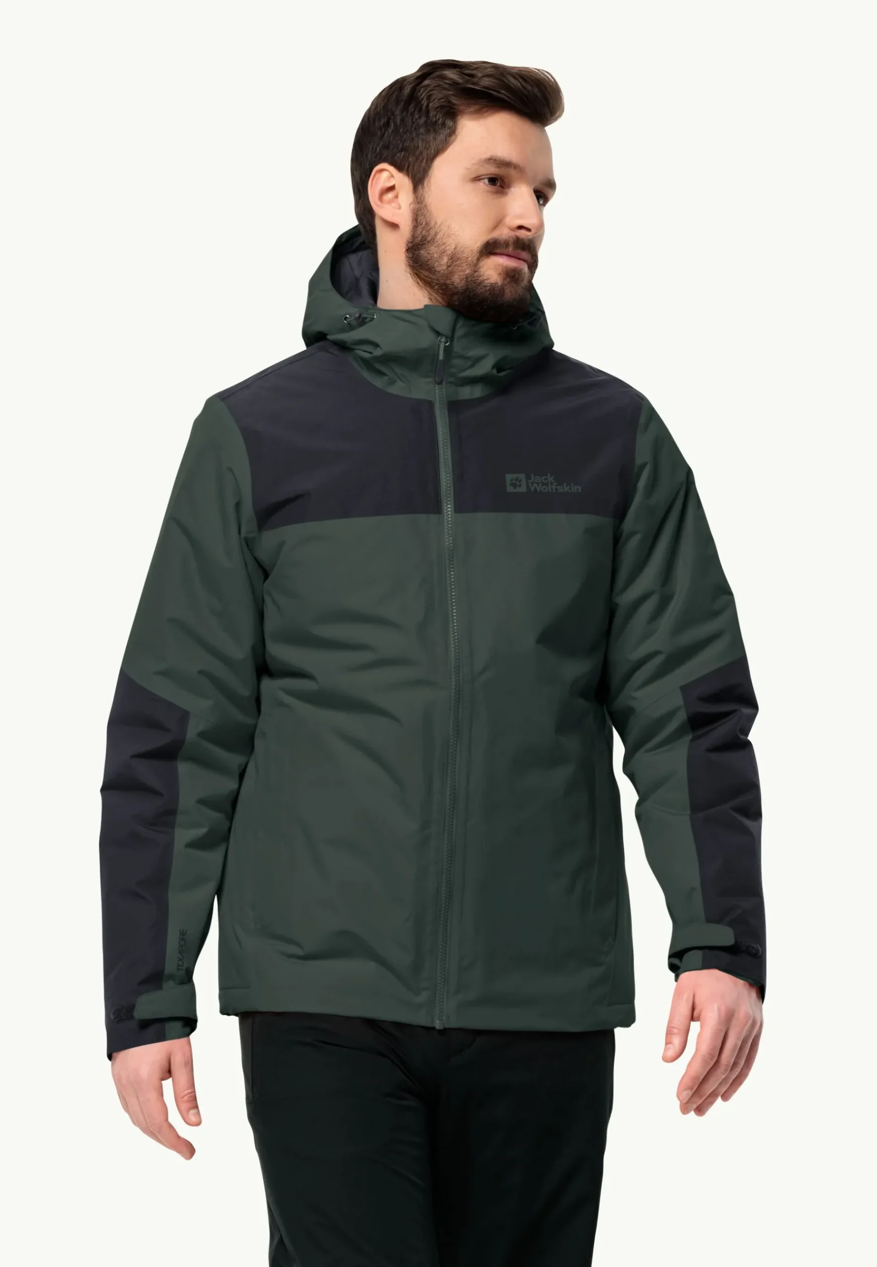 Jack Wolfskin Jasper Ins Jkt M|Heren Wandelen|Voor- En Najaarsjacks/-Jassen