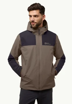 Jack Wolfskin Jasper Ins Jkt M|Heren Voor- En Najaarsjacks/-Jassen|Winterjacks